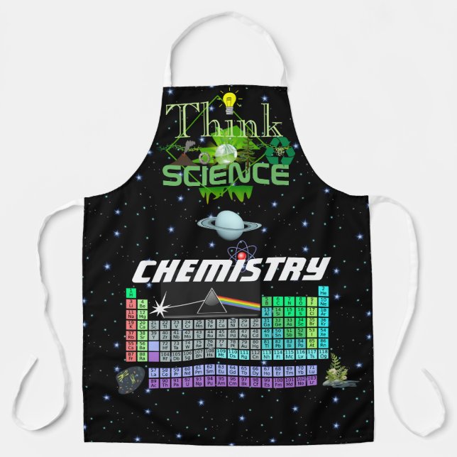 Think Science Chemistry  Apron (Front)