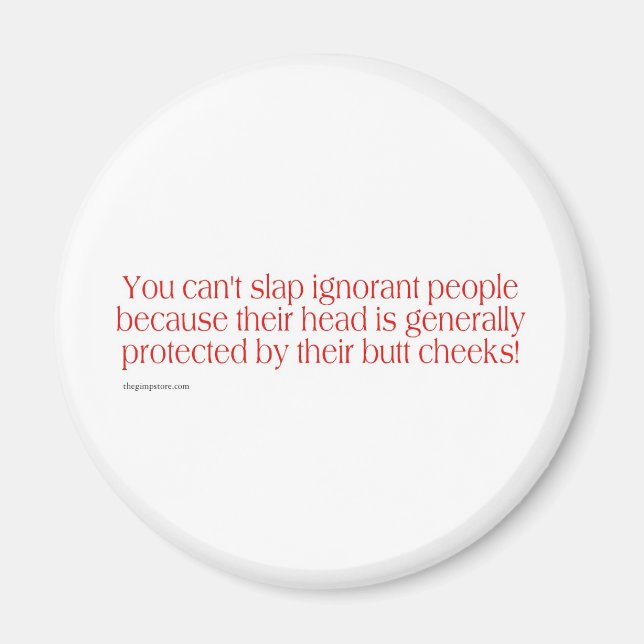 think_slap magnet (Front)