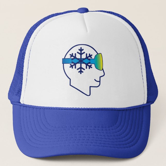 Think Snow Trucker Hat (Front)