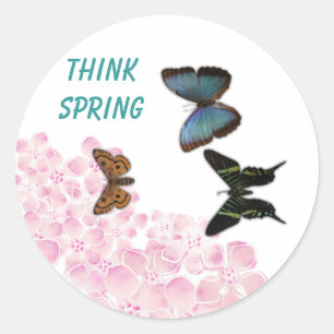 Think Spring - Sticker