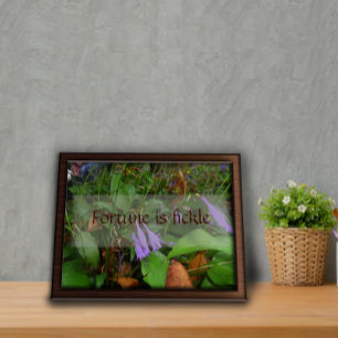 Think today and speak   wisdom saying photo poster