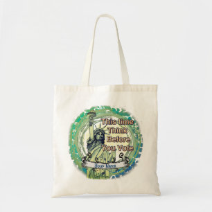 Think Vote Liberty Tote Bag