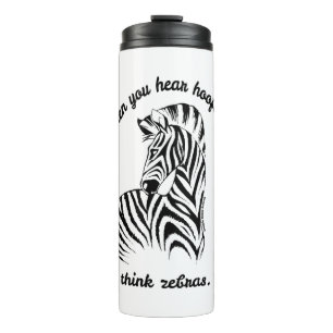 Think Zebras Thermal Tumbler