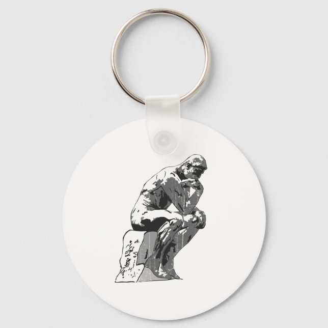 thinker key ring (Front)