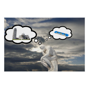Thinker Poster
