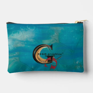 Thinkin’ in the Deep B G Sea Accessory Pouch