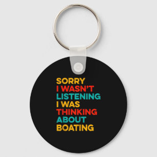 Thinking about boasting for captain funny boat key ring