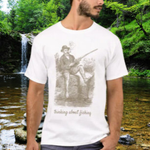 Thinking About Fishing T-Shirt