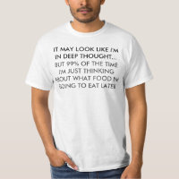 Thinking About Food Humour