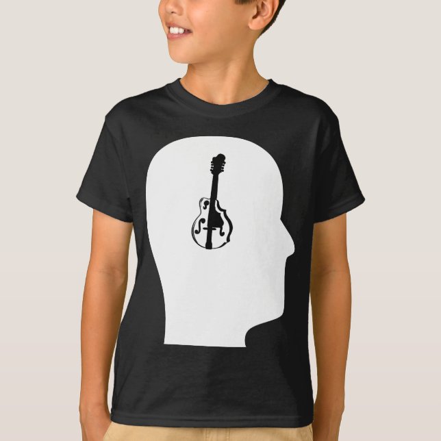 Thinking About Mandolin T-Shirt (Front)
