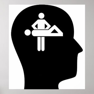 Thinking About Massage Poster