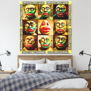 Thinking About You LIKE YOU Collection Canvas Print