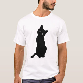 Thinking Cat T-Shirt