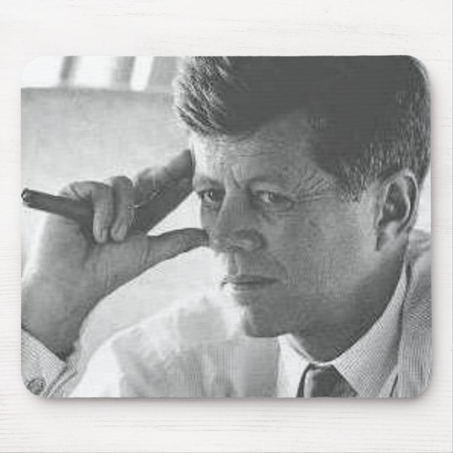 Thinking Kennedy Mouse Pad (Front)