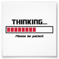 Thinking Loading Bar Please Be Patient