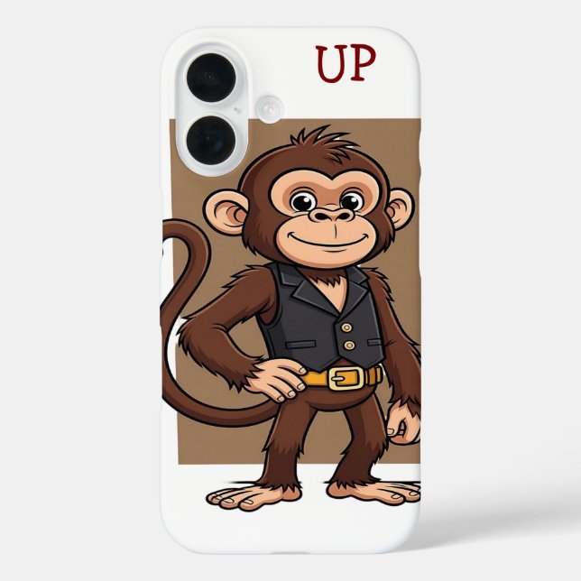 Thinking Monkey – life truths, wisdom  Phone Cover (Back)