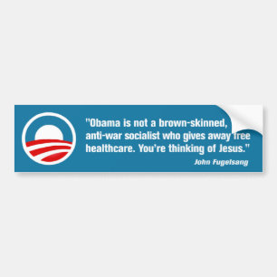 Thinking Of Jesus Bumper Sticker