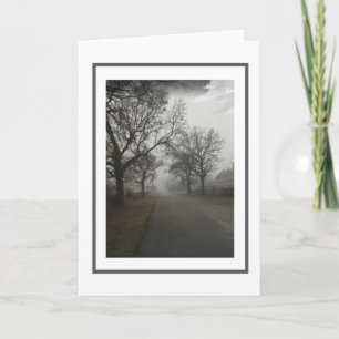 Thinking of Robert Frost 2020 Blank Notecard