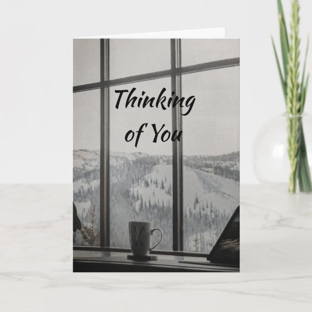 THINKING OF "YOU" AS ALWAYS DO (ANNIVERSARY) CARD (Front)