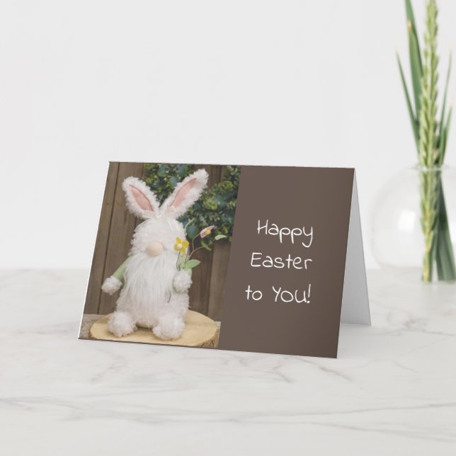 THINKING OF *YOU* AT **EASTER** CARD (Front)