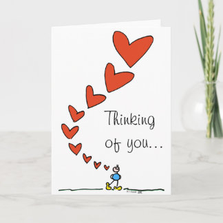 Thinking of you... BIMBO card