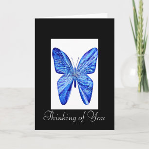 Thinking of You Butterfly Card