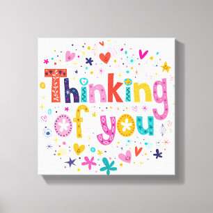 Thinking Of You Canvas Print