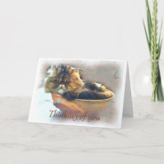 Thinking of you card