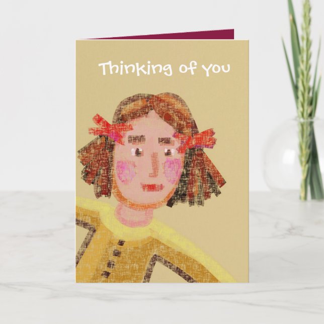 Thinking of you card (Front)