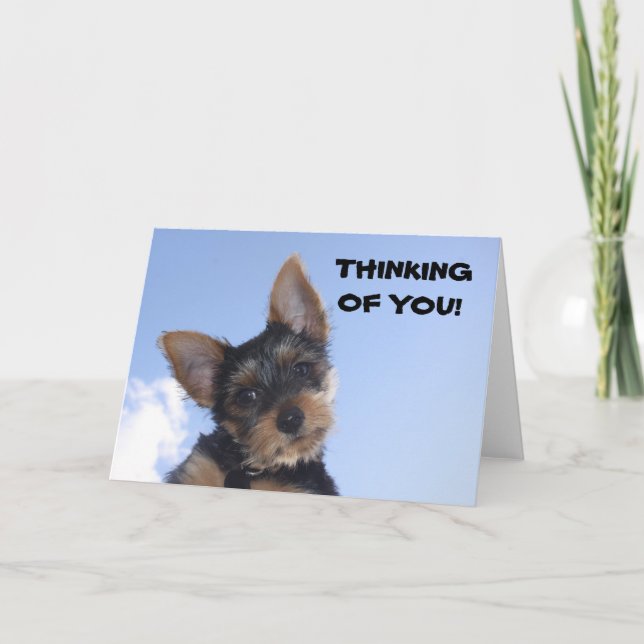 THINKING OF YOU! CARD (Front)