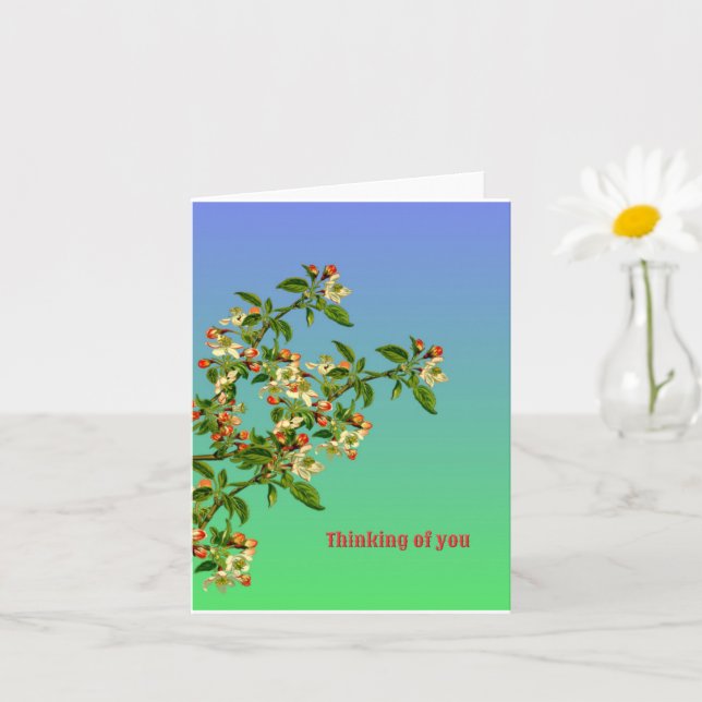 Thinking of you card (Small Plant)