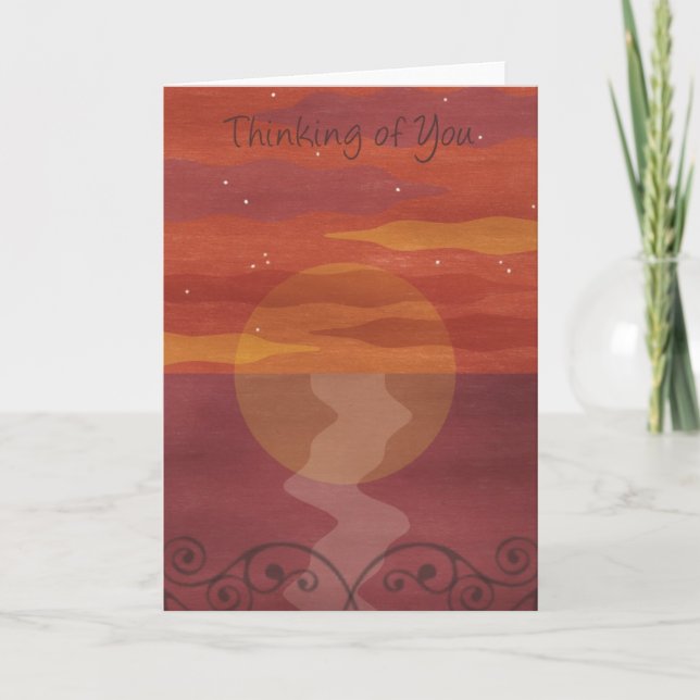 thinking of you card (Front)