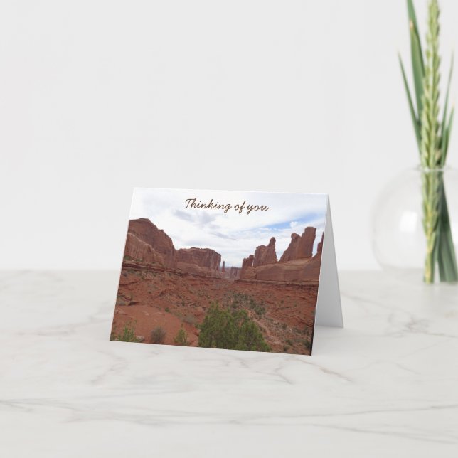 Thinking of You card - Arches (Front)