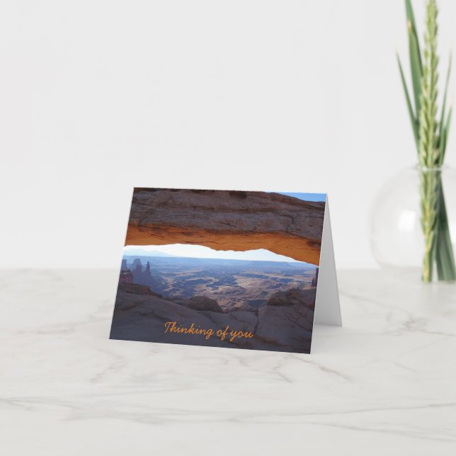 Thinking of You card - Canyonlands (Front)