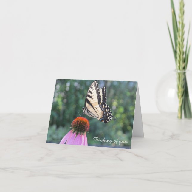 Thinking of You card - flowers (Front)