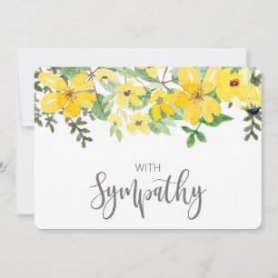 thinking of you condolences bereaved loss loved holiday card