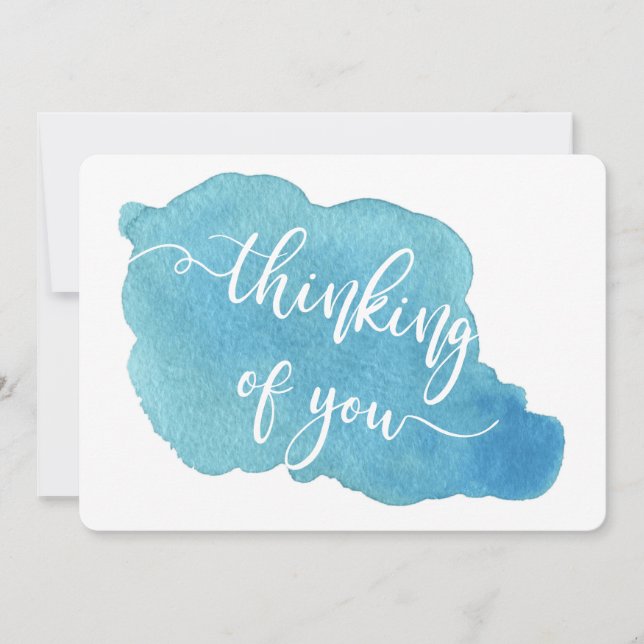 thinking of you condolences bereaved loss loved holiday card (Front)