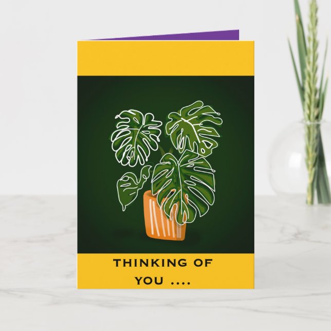 thinking of you ...... cool card (Front)