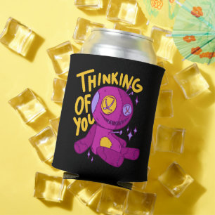 Thinking of You Creepy Cute Doll Design Can Cooler
