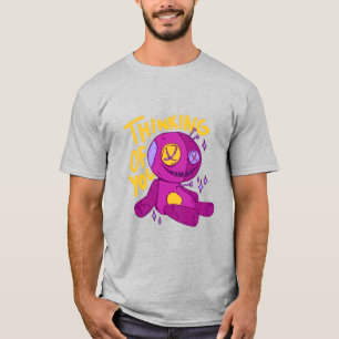 Thinking of You Creepy Cute Doll Design T-Shirt