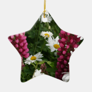 Thinking Of You Floral Blossoms Ceramic Tree Decoration