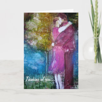 "Thinking of You" Greeting Card