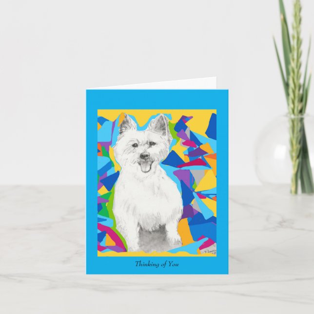 Thinking of You Greeting Card (Front)