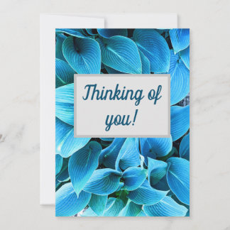 Thinking of you greeting card