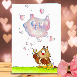 THINKING OF YOU greeting card by Nicole Janes