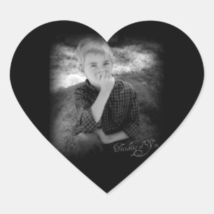 Thinking of You Heart Sticker