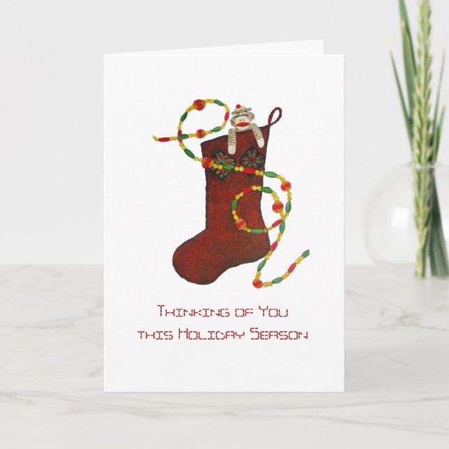 Thinking of you Holiday Card (Front)