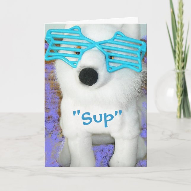 Thinking of you Humour Card (Front)