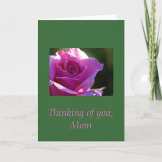 Thinking of You, Mum Card