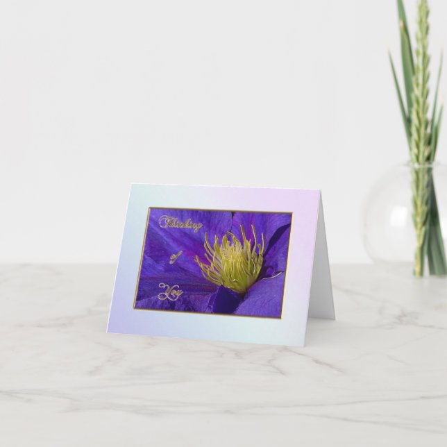 Thinking of You Note Card (Front)